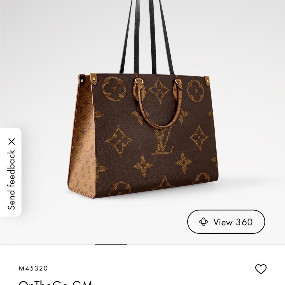 Louis Vuitton Brown Monogram Tote
